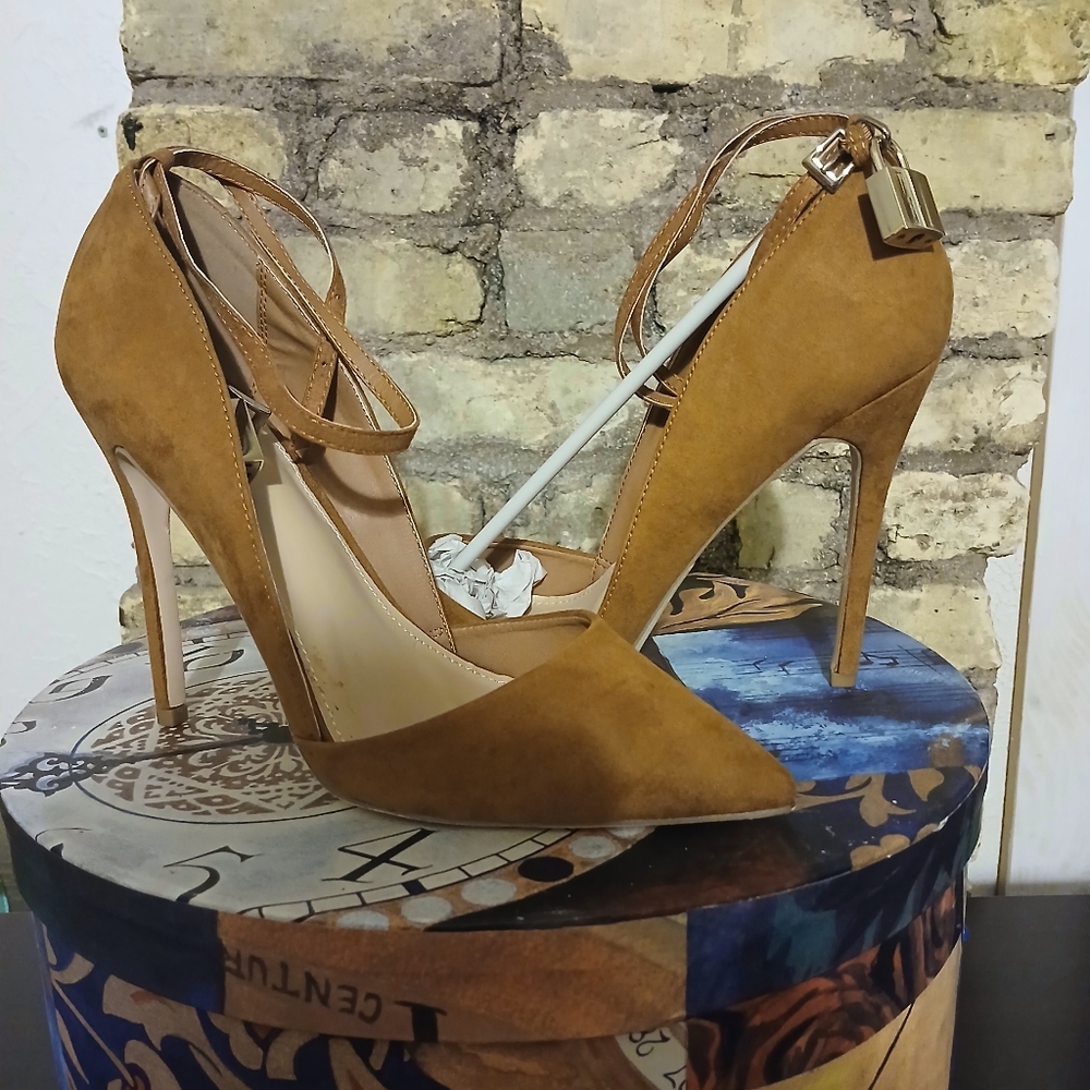 Elegant Tan Stiletto Heels